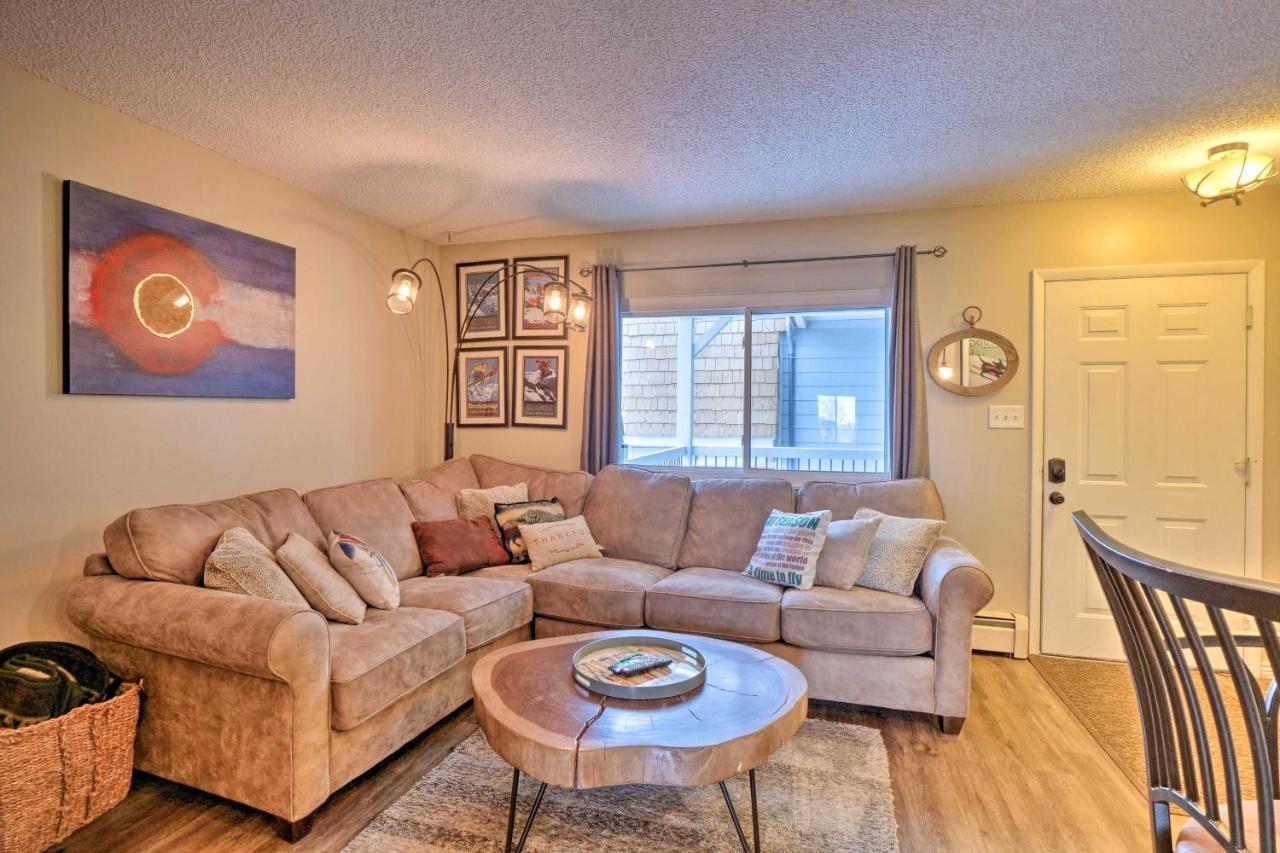 Main St Breck Condo With Mtn Views - Walk To Lifts! Breckenridge Esterno foto